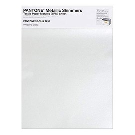Pantone Metallic Shimmer TPM, 8.5x11 Inch Sheet, 20-0014 Wedding Bells