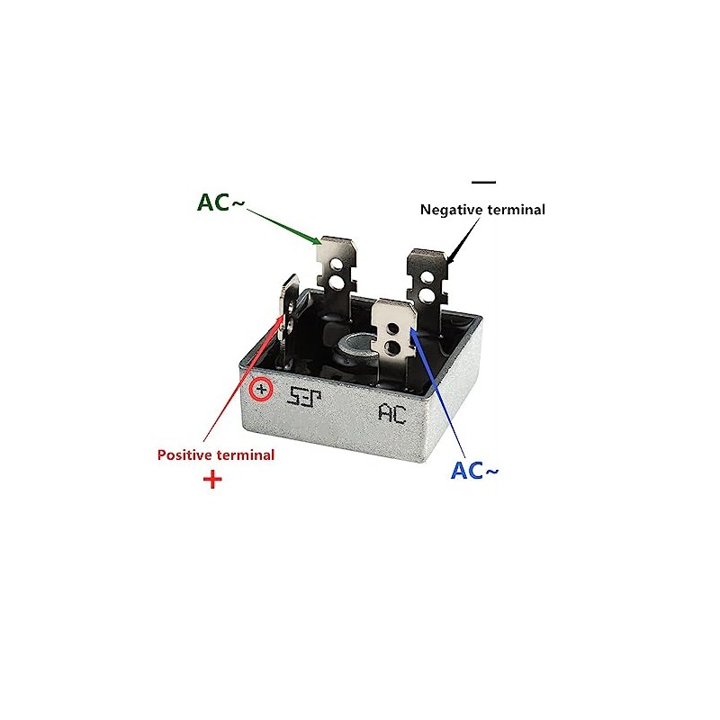 BOJACK KBPC3510 35A 1000V Bridge Rectifier Diodes Axial KBPC3510 35