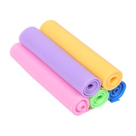 SUPVOX High Intensity Yoga Resistance Bands 5 Pieces Flat Stretching Bands Fitness Equipment