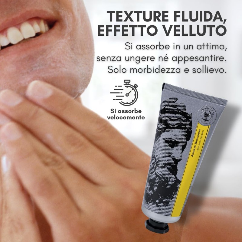 Bignoli Crema dopobarba uomo Artigianale - 75ml – Lenitiva e