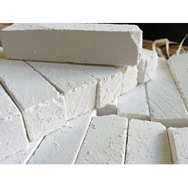 UCLAYS SAWN edible Chalk chunks natural for eating, 7 oz (210 g)