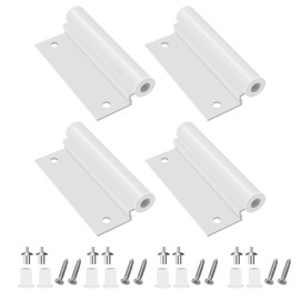 4 Pcs 2579475 L 3" x W 1-5/8" Wide Lower Screen Door Leaf Hinge W/Screws, Door Butt Hinge, Fit for Andersen Insect Screen Doors