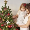 Skystuff Christmas Bow Red Decorations for Tree, Christmas Tree Bow