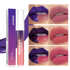 HANJILIAN Pipe-off lip liner stain,line tattoo high-color Tint,Smudge-Proof,Waterproof,light brown/dark brown/burgundy long-lasting,Nude Matte Tint,Non-Fading, Full Coverage（#3 Hot Pink）