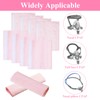 8 Pack Satin CPAP Strap Covers, Dual-Layer Satin/Polar Fleece CPAP