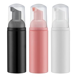 Tekson Travel Foam Pump Bottle, 3PCS, 2oz Empty Foaming Soap Dispenser