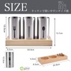 Lubonarie Chopstick Stand, Cutlery Stand, Stainless Steel, Tableware Storage, Kitchen