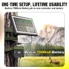 SUNAPEX 6W Solar Panel for Trail Camera Solar Battery Charger