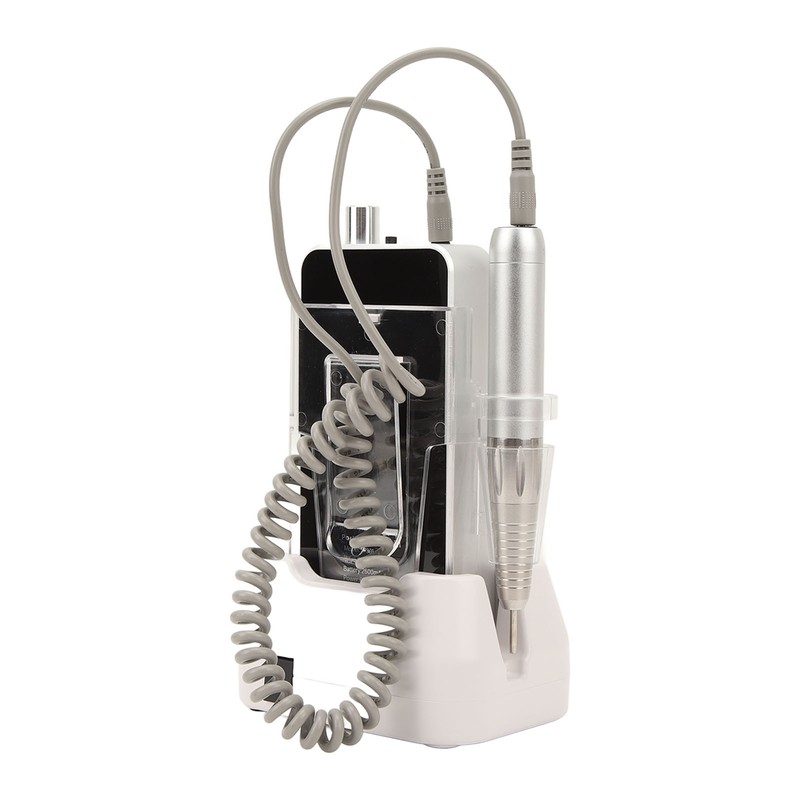 Rechargeable Manicure File 0 To 35000rpm Large Screen Display Electric