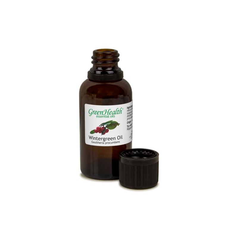Wintergreen – 1 fl oz (30 ml) Glass Bottle –
