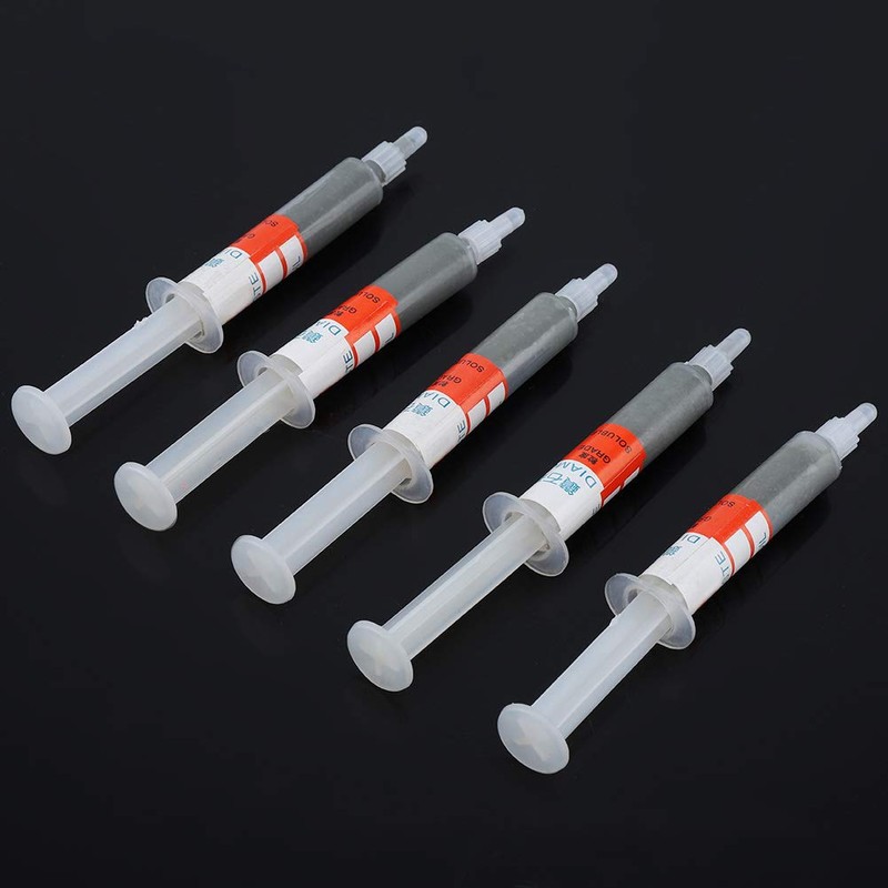 Akozon Diamond Grinding Paste 5 Pieces/Set Diamond Lapping Paste Polishing