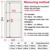 Qrity Magnetic Fly Screen Door 70 x 200cm, Mosquito Screen,
