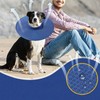 Dog Cone Collar Multipurpose Breathable Mesh Comfortable Prevents Licking Dog