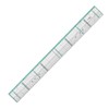 KEARING Patchwork Quilt Ruler with Metal Edges - For Patchwork,