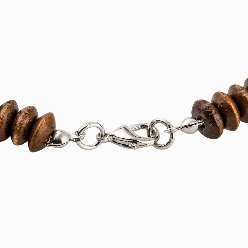 Statement Necklace Vintage Indian Womens Jewellery Chunky Bead Wood Beaded