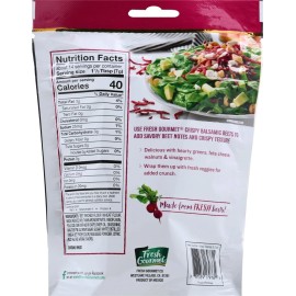 Fresh Gourmet Crispy Balsamic Beets | 3.5 Ounce