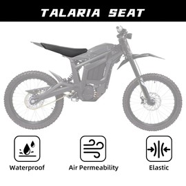 CHANGCHENG Seat Cushion Thicken Seat for Talaria - Stylish Seat for Talaria Sting MX3 MX4 MX5 Electric Dirt Bike Black