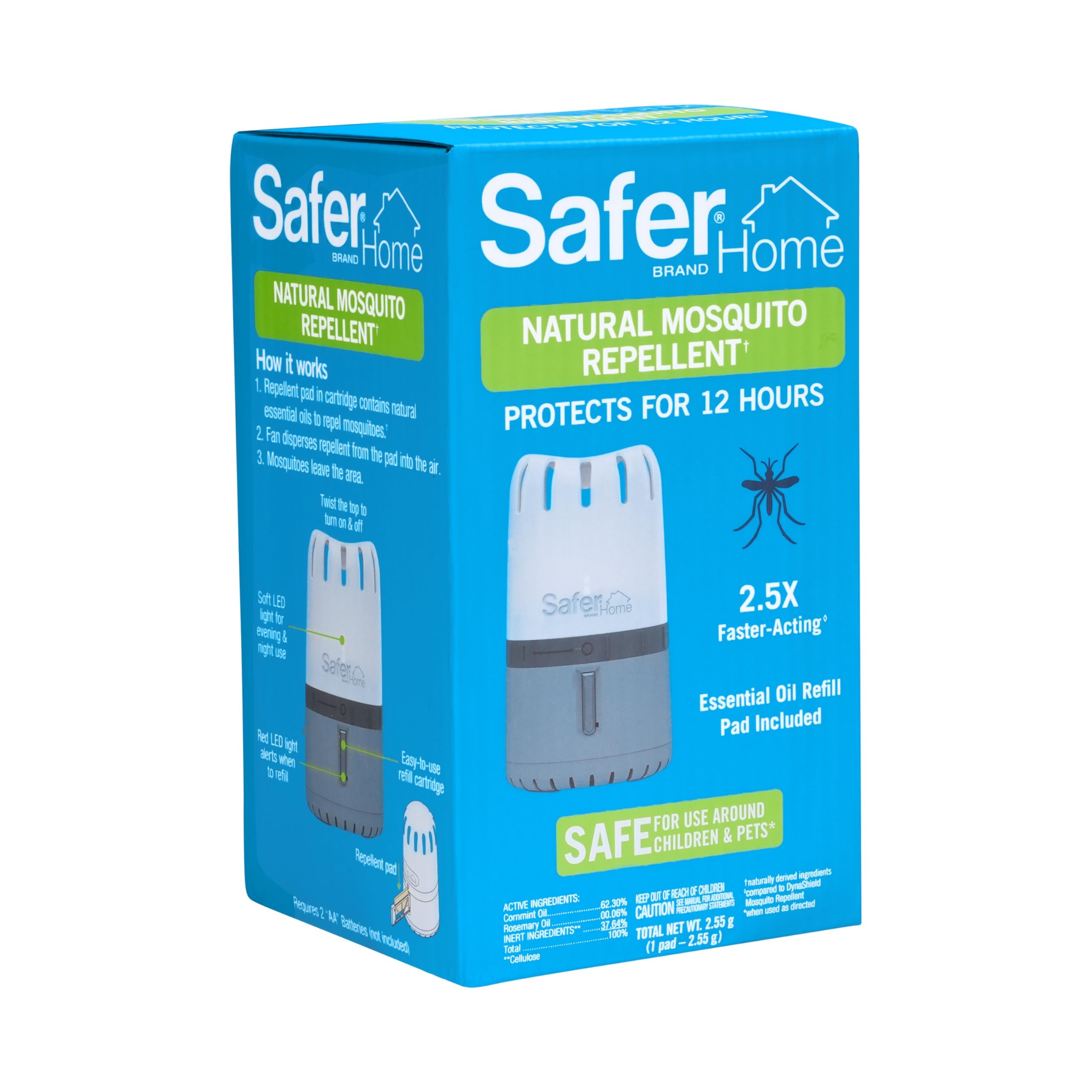 Safer Brand Home SH1200 Outdoor Natural Mosquito Repellent - Thumbnail 2