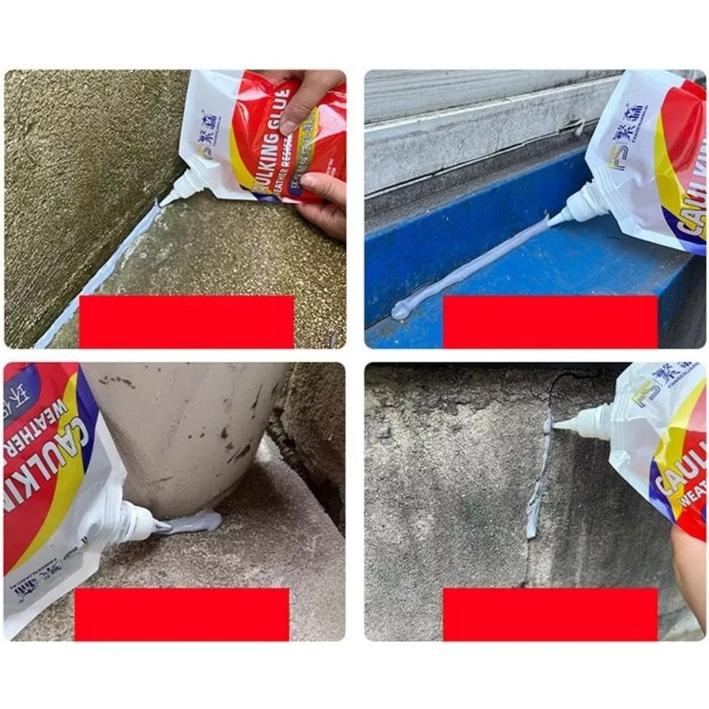 CaulKing New Set Concrete Crack Waterproof Repair Sealant Caulking Glue