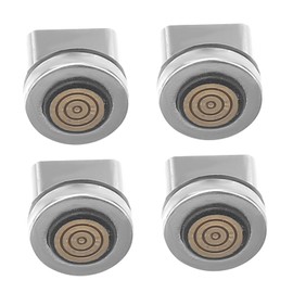 4pcs USB C Magnetic Adapter Connector Tip Dust Resistant Magnetic Connector Head for Type-c Devices Charging Only Stylish Design Phone Accessories