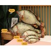 champracer Simulation Crucian Carp Plush Toy Carp Throw Cushion Doll