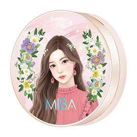 MIBA Ion Calcium Foundation Double Cushion RX 25 g/0,88 oz. Big Cushion TEASON 2 SPF50+/PA++++ Efeito de longa duração para pele refrescada. Hidratant