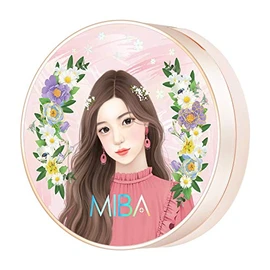 MIBA Ion Calcium Foundation Double Cushion RX 25 g/0,88 oz. Big Cushion TEASON 2 SPF50+/PA++++ Efeito de longa duração para pele refrescada. Hidratant