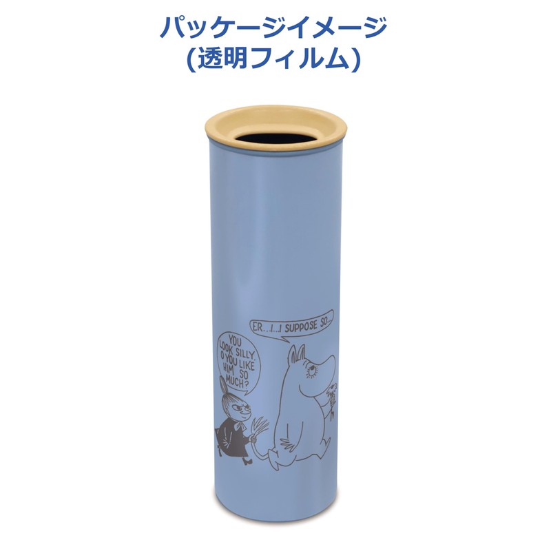Nishiki Kasei Moomin Tissue Case, Approx. Diameter 3.0 x Height