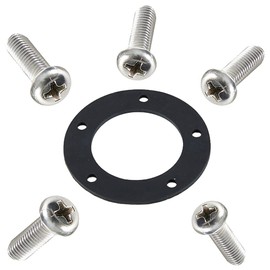 100TECH Marine Fuel Sending Unit Gasket Kit(NBR) Fuel Sending Unit Gasket Marine Fuel Sender Gasket Kit Fuel Tank Lid Rubber Gasket