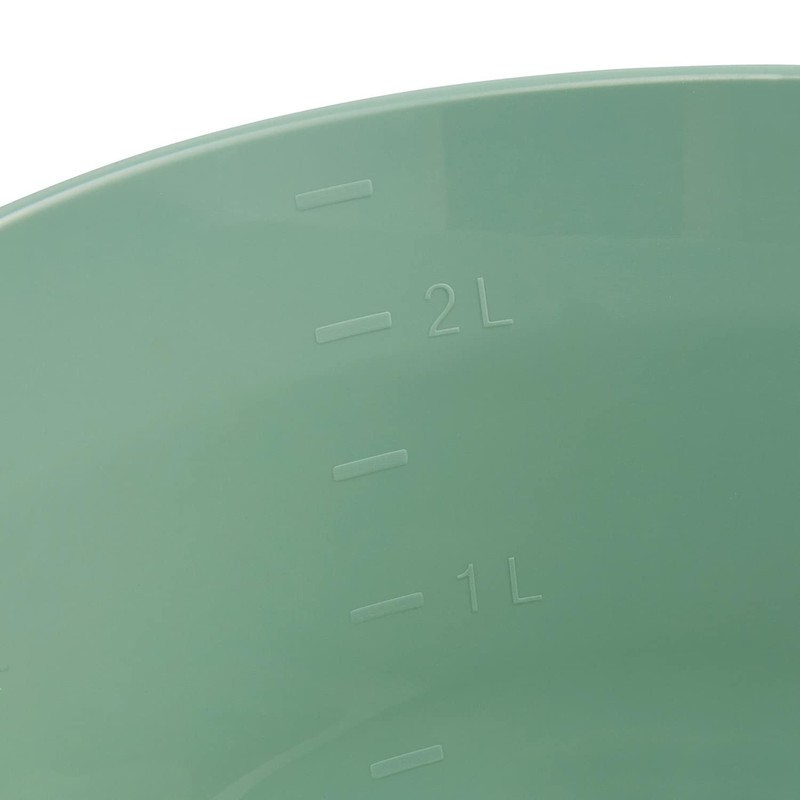keeeper Björk Nordic Green Universal Round Bowl with Spout, 2.5