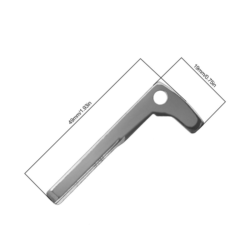 Be In Your Mind Car Remote Control Silver Key Blade