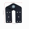 2 Pieces Loft Ladder Pull Down Hinges Suitable for Restoration
