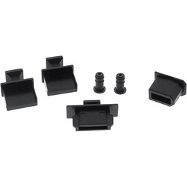InLine® 59941E Dust Protection Set for Front Panel (6 Pieces)