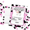 Heard The Moos Pink Cow-Themed Birthday Party Invitations for Kids,