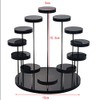 12 Tier Acrylic Display Stand,Multi-layer round jewelry display table,for Pop