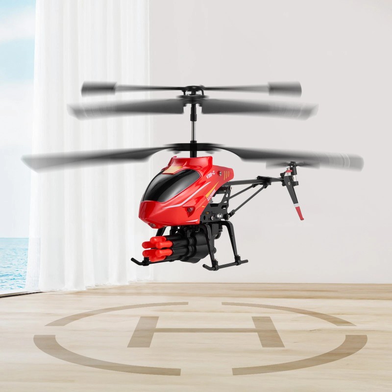 VEVOR RC Helicopter 3.5 Channel Remote Control Aircraft Toy Shooting