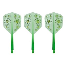 CONDOR AXE Toy Flowers Small L Clear Green Darts Flight Condor Axe Toy Flower Tatsuki Takeda Player Model