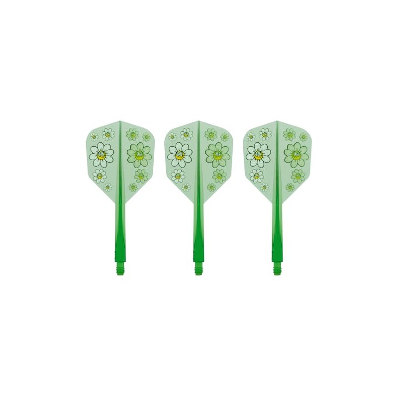 CONDOR AXE Toy Flowers Small L Clear Green Darts Flight