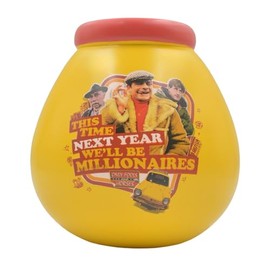 Pot of Dreams Only Fools and Horses Handcrafted Ceramic Money Box Save And Smash Piggy Bank | Retro 80s TV Show Novelty Gift for Show fan & Collector and Saving for Birthday & Vacation