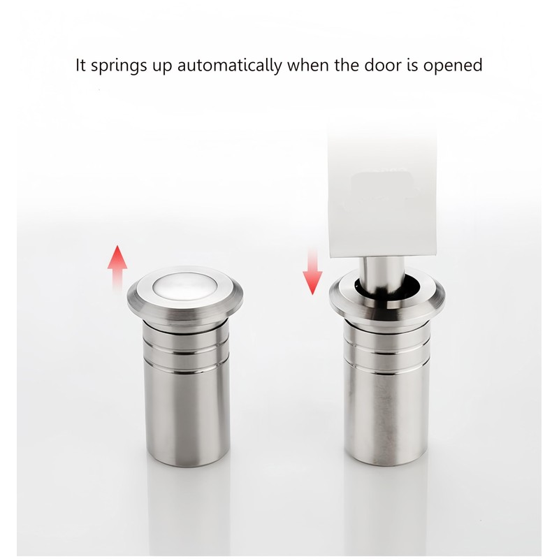TOGU Door Latch Dust Protector,SUS304 Stainless Steel Dust-Proof Security Lock