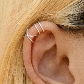 Ear Cuff Earrings for Women Ear Cuffs Non Piercing Trendy Clip on Cartilage Fake Earring Set Stack Jewelry Gifts