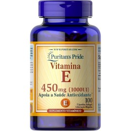 Puritans Pride Vitamin E 450mg 100 tablets, 1 piece / 퓨리탄스 프라이드 비타민 E 450mg 100정, 1개
