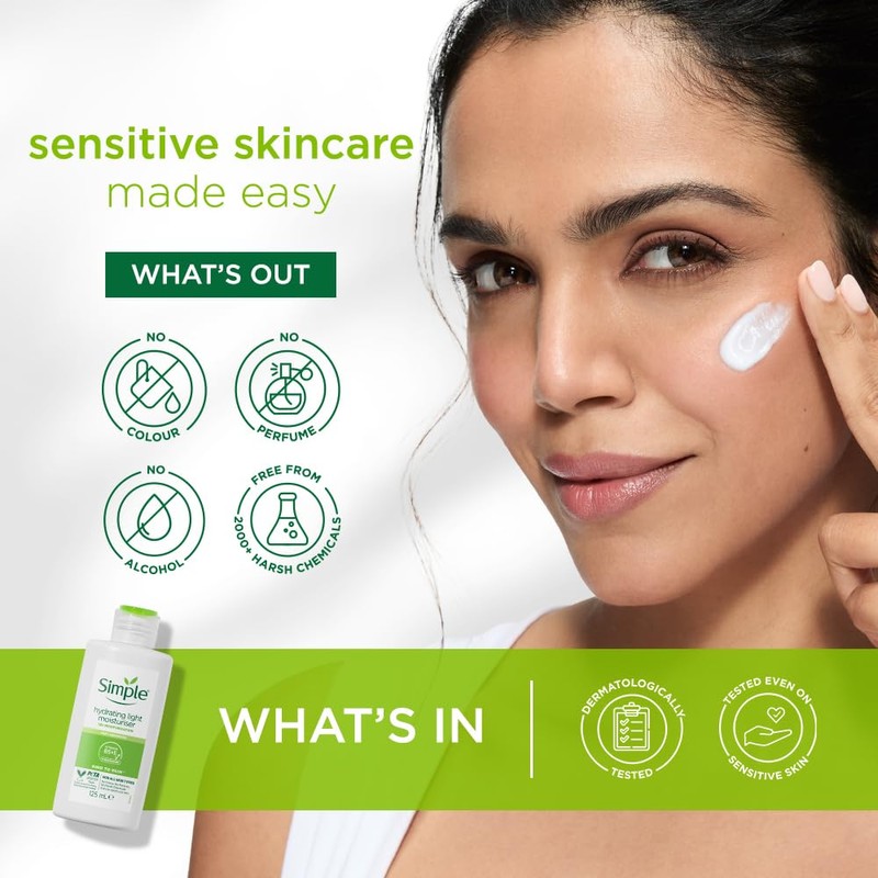 Simple Kind To Skin Hydrating Light Moisturiser 125 ml by