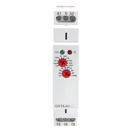 Delay ON Time Relay, GRT8 A1 230V 16A Electronic Timer Delay Relay Din Rail Modular, Electronic Power On 16A AC230V Adjustable Delay Timer Switch