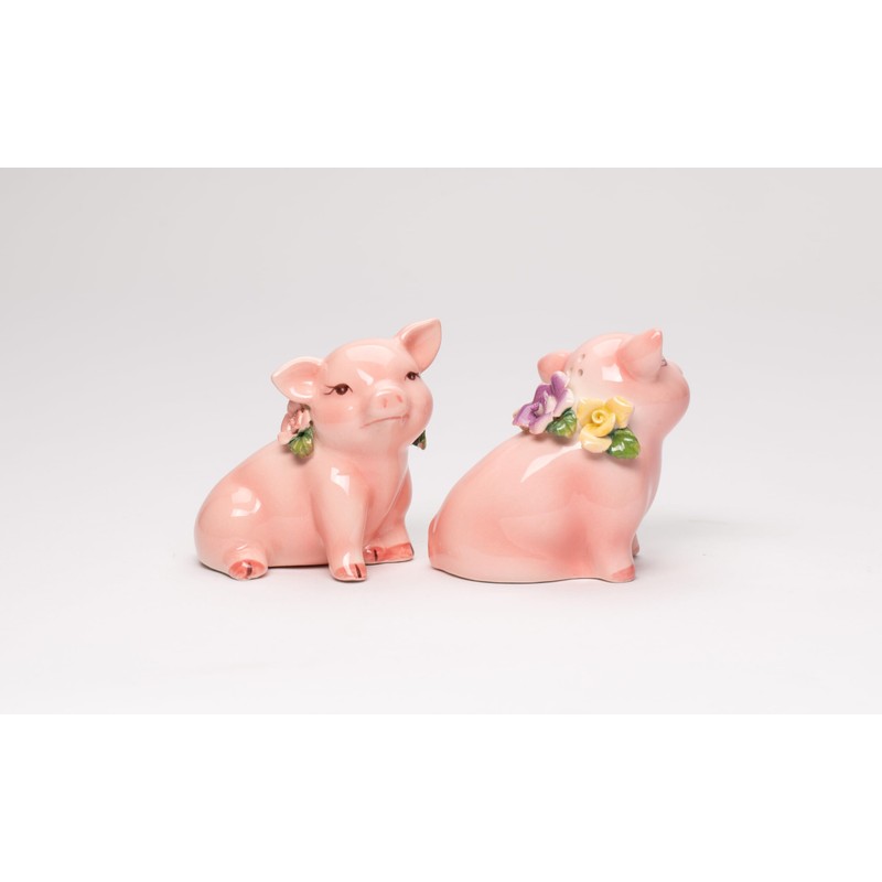 Cosmos Gifts 96242 Piggy Salt and Pepper 2 7/8"H