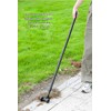 Crevice Weeding Tool with Wheel,Adjustable Handle Length, Allowing for Effortless
