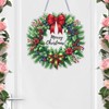 VODAPYC Christmas Wreath Diamond Art Hanging Kit for Adults, DIY