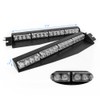 32LED 32W LED Lightbar Visor Light Windshield Emergency Hazard Warning