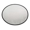 Silver Gold 2 In 1 Reflector Portable Mini Round Light