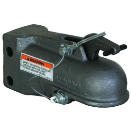 Buyers Products 0091550 2-5/16" Channel Mount Heavy Duty Cast Coupler Without Channel, 15000lbs MGTW, Class V, Auto-Engaged Latch, Heavy-Duty Towing Equipment
